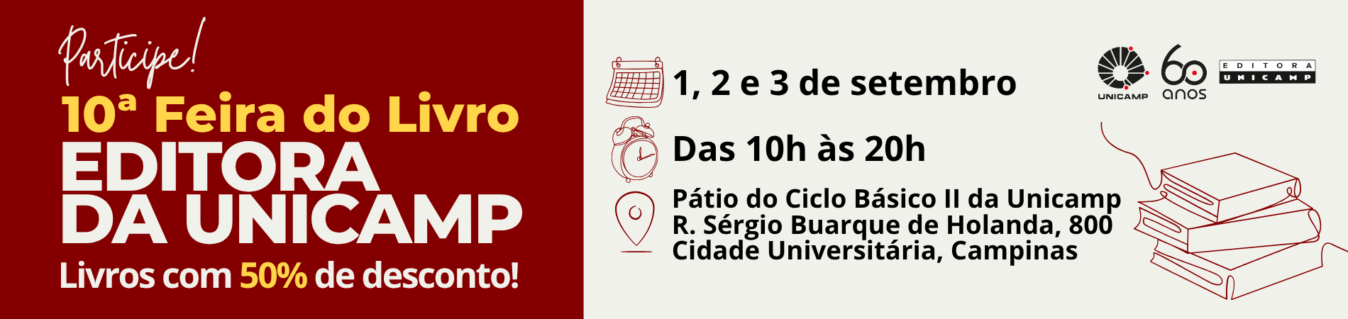 Feira do Livro - Participe